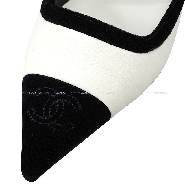 2022年 秋冬 CHANEL シャネル パンプス メリージェーン バイカラー  