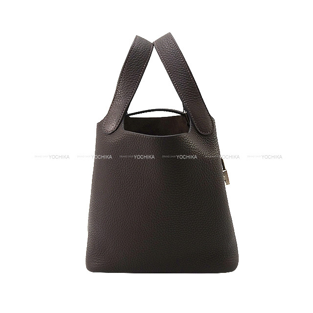 HERMES エルメス ハンドバッグ ピコタンロック 18 PM マカサー