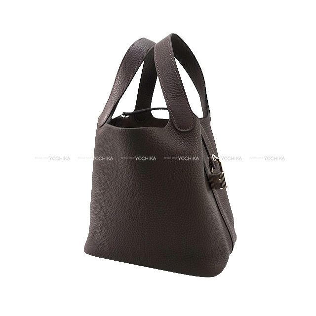 HERMES エルメス ハンドバッグ ピコタンロック 18 PM マカサー