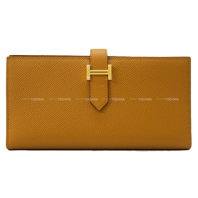 HERMES エルメス 長財布 ベアンスフレ セサミ (セザム) エプソン  
