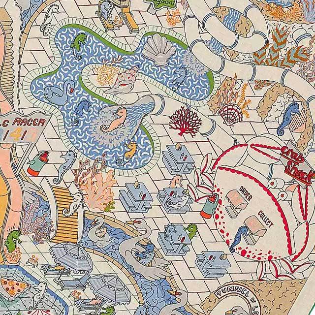 2022年春夏 HERMES エルメス スカーフ カレ140 スプラッシュ パーク