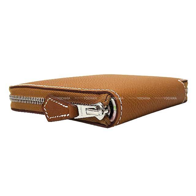 HERMES エルメス 二つ折り財布 アザップシルクイン コンパクト アン  