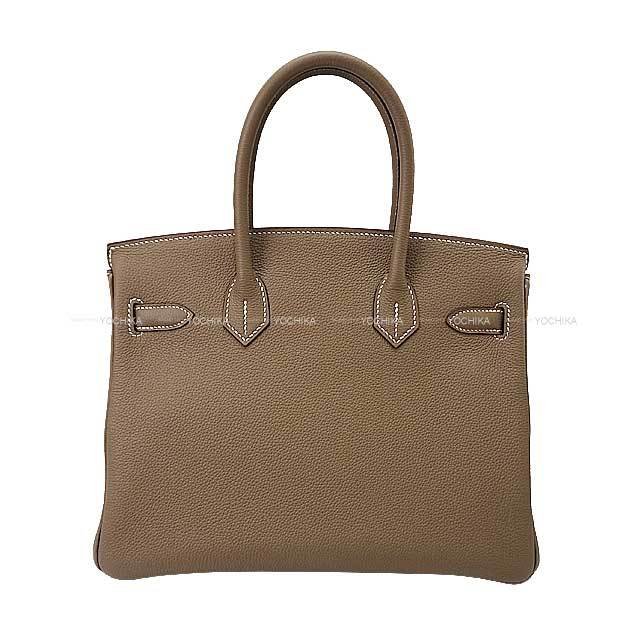HERMES エルメス ハンドバッグ バーキン30 エトープ (エトゥープ) トゴ 