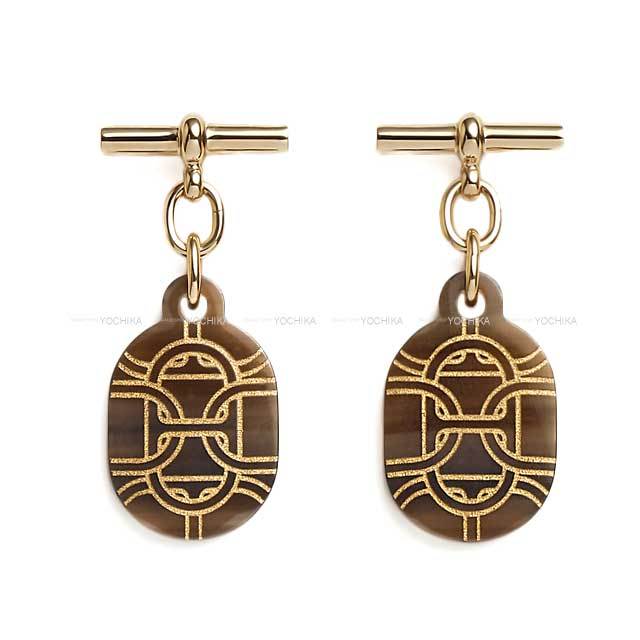 HERMES エルメス ピアス シェーヌダンクル Chaine D 