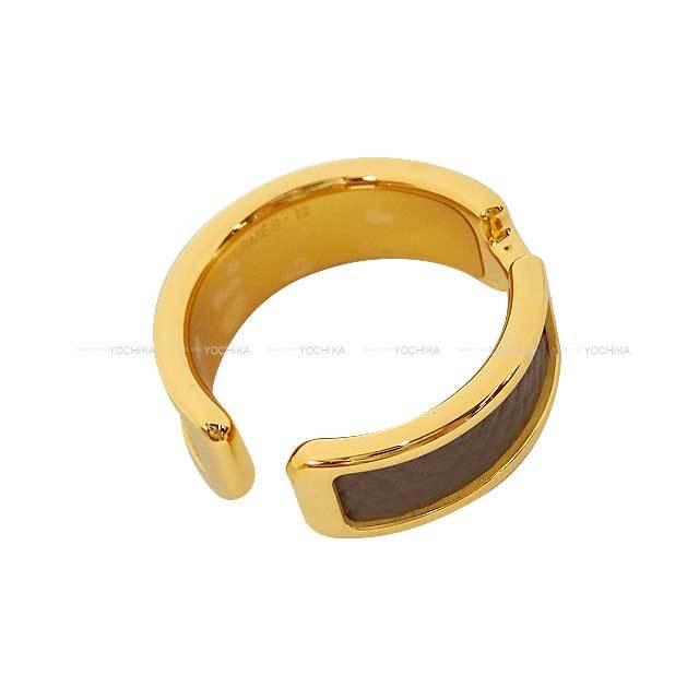 HERMES エルメス ピアス オランプ GM イヤーカフ エトープ (エトゥープ  