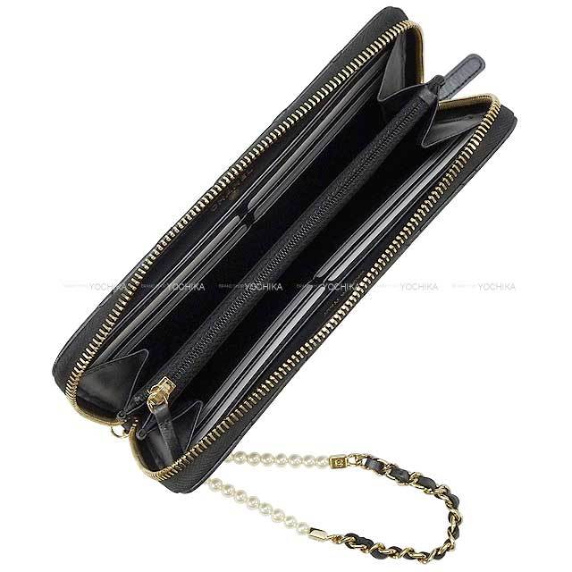 2020年 CHANEL シャネル 長財布 マトラッセ パールココマーク ラウンド