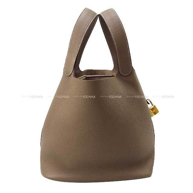 人気 ギフト HERMES エルメス ピコタン ロック GM 26 エトゥープ HERMES エルメス ハンドバッグ ピコタンロック 26 GM エトープ