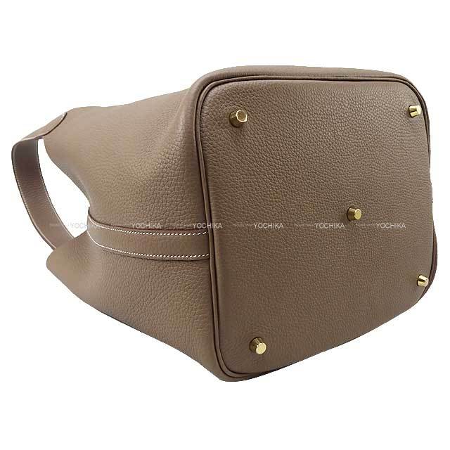 HERMES エルメス ハンドバッグ ピコタンロック 26 GM エトープ