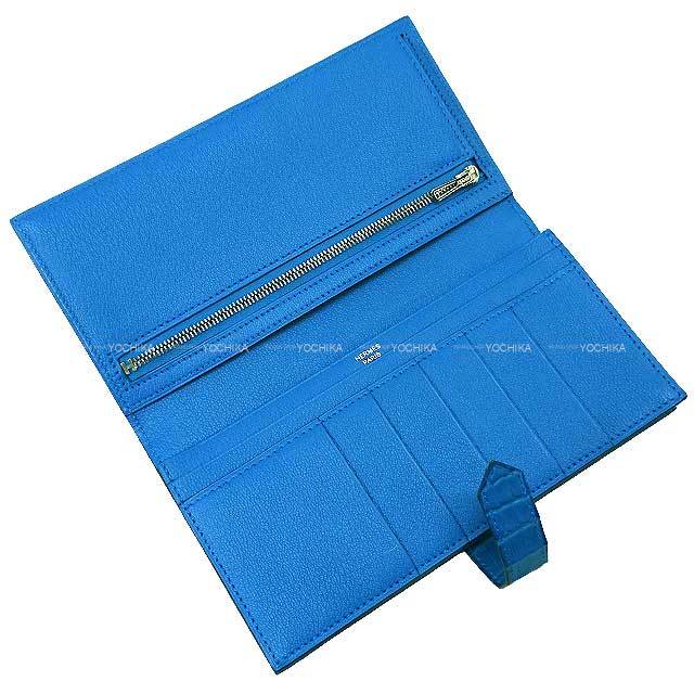 未使用品　HERMES エルメス　長財布　ブルー 楽天市場】エルメス 財布（カラーブルー）（レディース財布