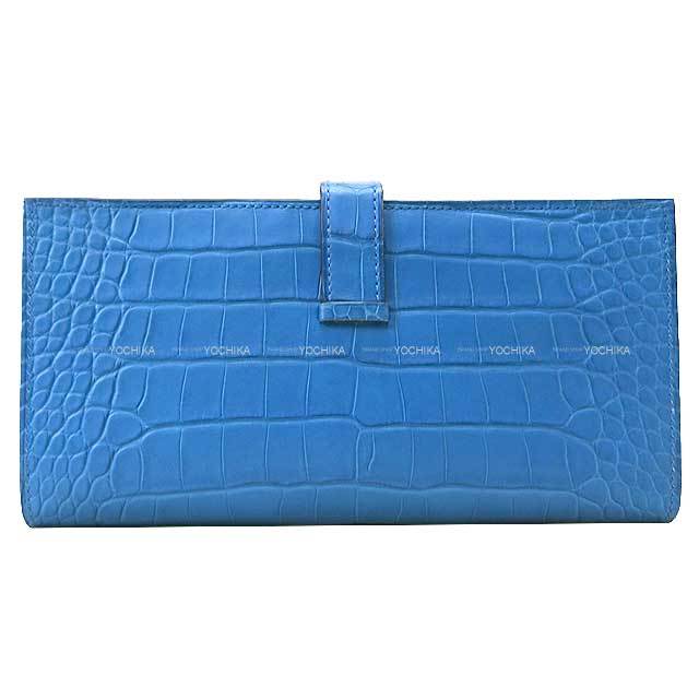 HERMES ブルーラン　ベアンスフレ HERMES エルメス ベアンスフレ ベアン スフレ 財布 長財布