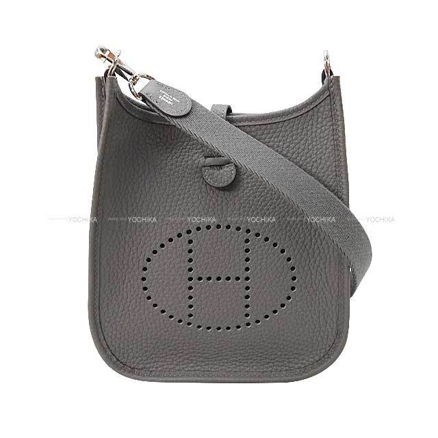 HERMES エルメス ショルダーバッグ エヴリン(エブリン) 16 TPM グリ
