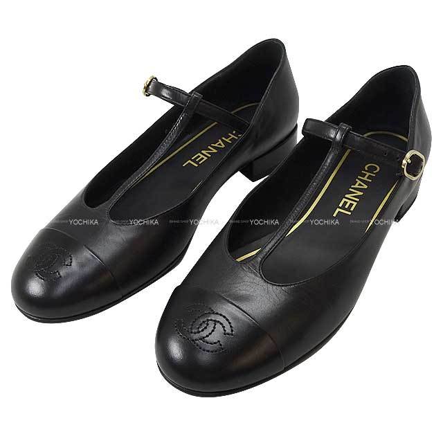 2023 春夏 CHANEL シャネル パンプス ココマーク メリージェーン  