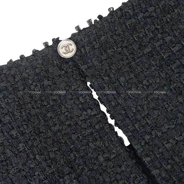 2023年 春夏 CHANEL シャネル ワンピース チェック柄 切り替え ドレス