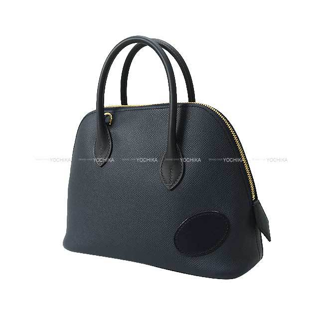 HERMES エルメス ショルダーバッグ ボリード1923 25 無秩序 ブルー