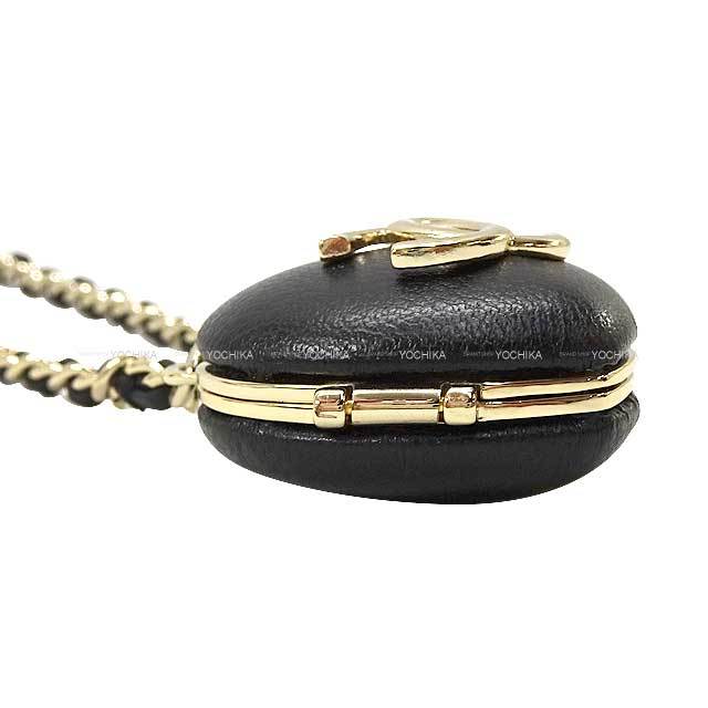 CHANEL シャネル ネックレス オープン ハート ココマーク ミラー