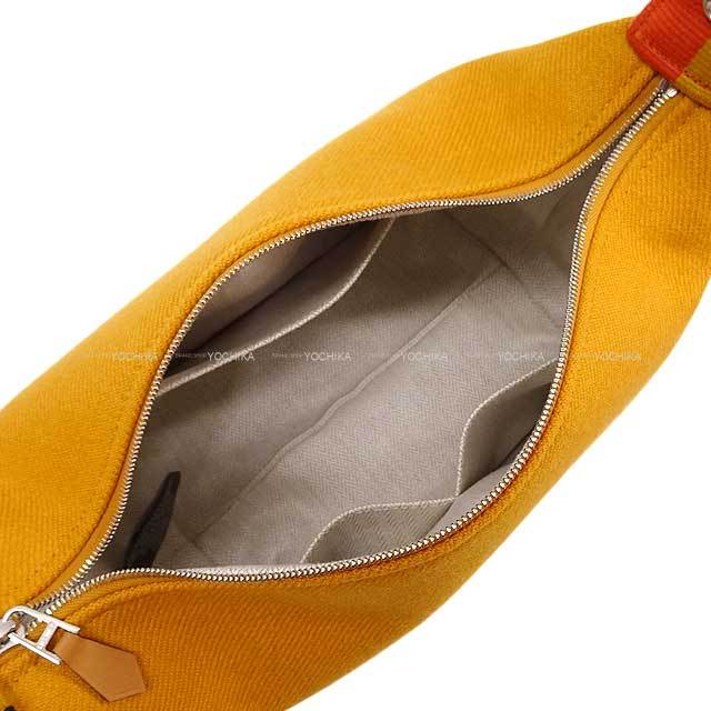 新品未使用 HERMES ブリッドアブラック バッグ ポーチ イエロー PM HERMES エルメス ポーチ ブリッドアブラック PM ロカバール オークル