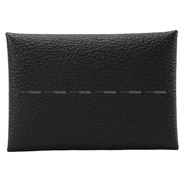 ゆーや 欲する 様】HERMES エルメス カルヴィデュオ シェーブル 黒 U刻印