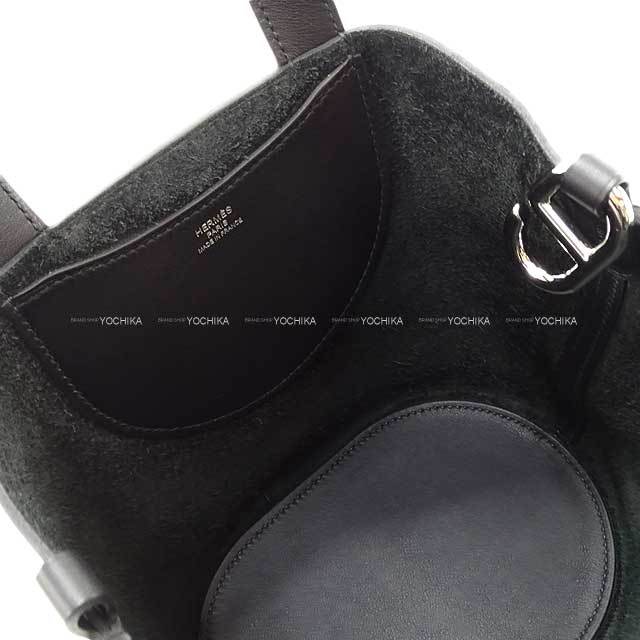 HERMES エルメス ハンドバッグ インザループ18 黒 (ブラック) トリヨン 