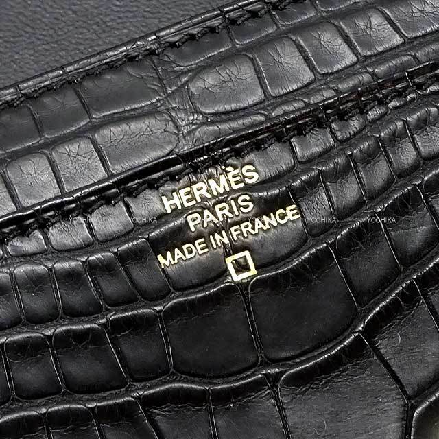 HERMES エルメス constance NOIR ブラックレザー 長財布 ✨鑑定済み✨HERMES ブラックレザー 長財布 - メルカリ
