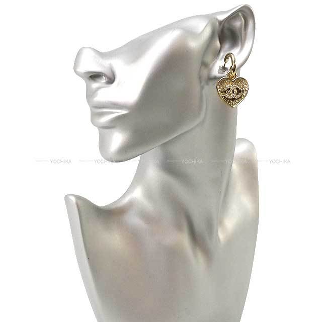 渋谷並木橋店】2023年 春夏 CHANEL シャネル ピアス ココマーク ハート  