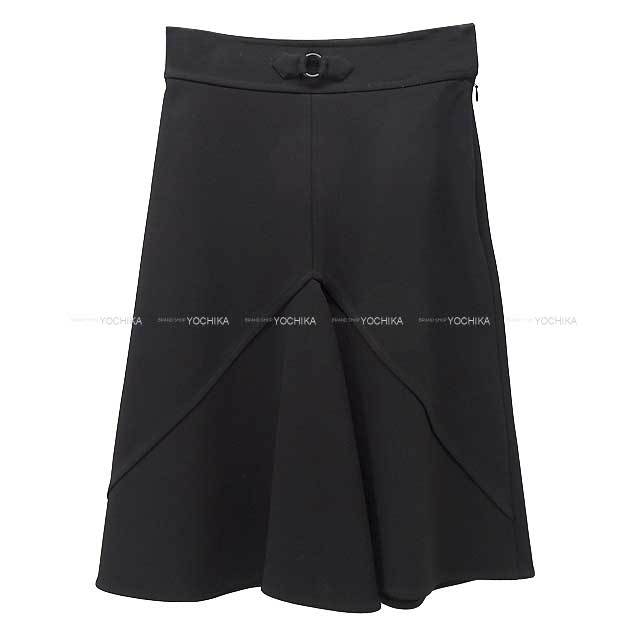2023年 春夏 新作 HERMES エルメス スカート Aライン フレア #34 黒  