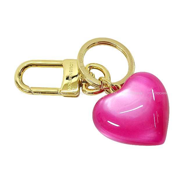 LOUIS VUITTON ルイ・ヴィトン キーリング バックチャーム ハート型  