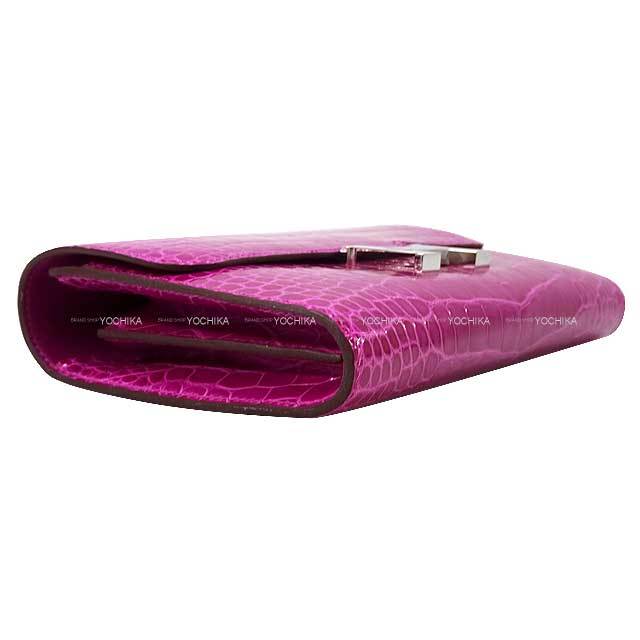 HERMES エルメス 長財布 コンスタンスロング ローズシェヘラザード