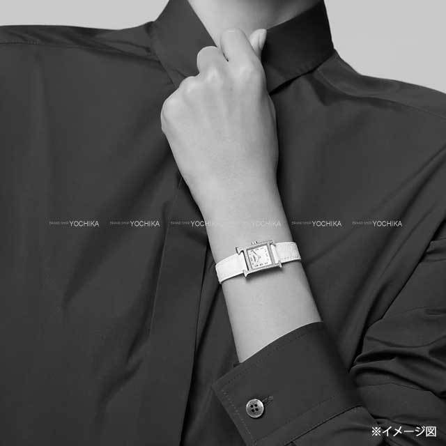HERMES エルメス 腕時計 Hウォッチ ミニ 21mm プリュムティ ダイヤ 