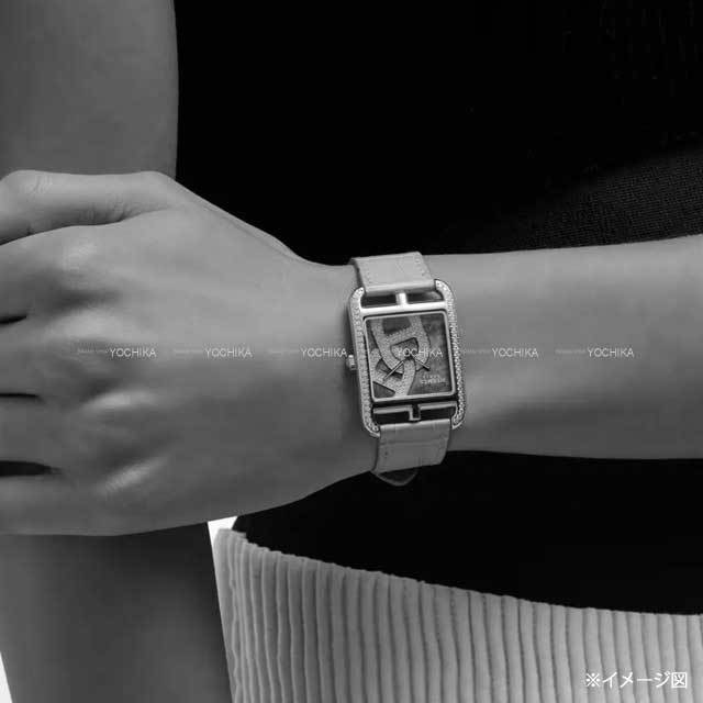 HERMES エルメス 腕時計 ケープコッド GM 37mm シェーヌダンクル 