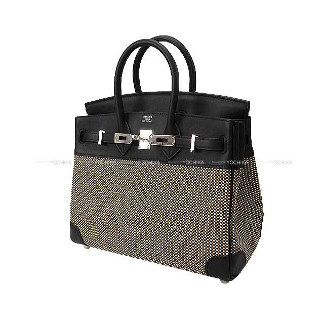 HERMES エルメス ハンドバッグ バーキン25 黒 (ブラック)/セサミ