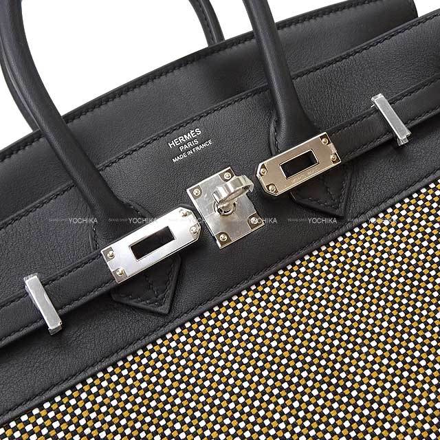 HERMES エルメス ハンドバッグ バーキン25 黒 (ブラック)/セサミ