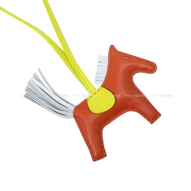 HERMES エルメス バッグチャーム ロデオ PM コーネリアン (コルナリン