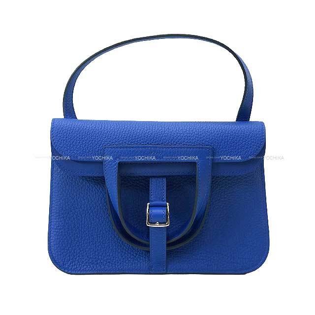 HERMES エルメス ショルダーバッグ アルザン25 ブルーロイヤル(ブルー
