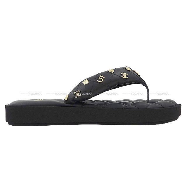 2023年 プレタポルテ CHANEL シャネル サンダル ココマーク アイコン  