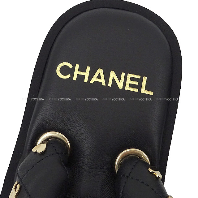 2023年 プレタポルテ CHANEL シャネル サンダル ココマーク アイコン  