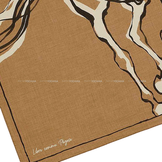 エルメス カレ90 Libre Comme Pegase ビーズ Libre Comme Pegase