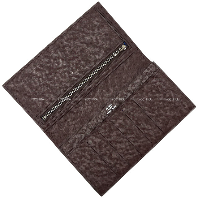 HERMES エルメス 長財布 シチズン ツイル ロング コンビネ CHEVAL Au  