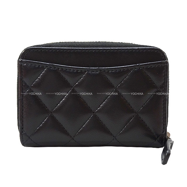 CHANEL シャネル コインケース マトラッセ クラシック ジップ コイン  