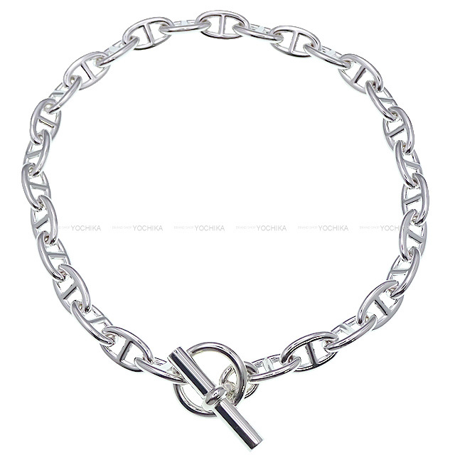 HERMES エルメス ネックレス シェーヌダンクル GM 29コマ シルバー  