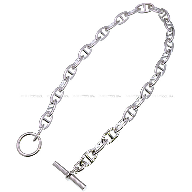 HERMES エルメス ネックレス シェーヌダンクル GM 29コマ シルバー  