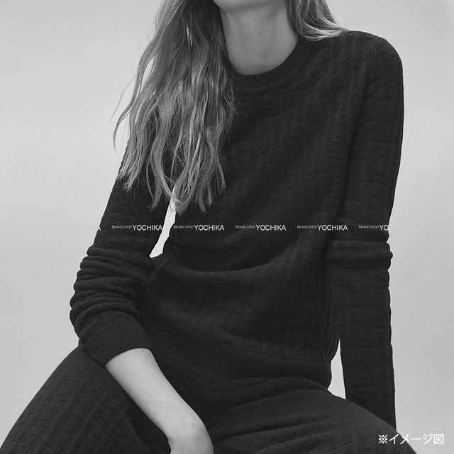 2022年 秋冬 HERMES エルメス ニット レディース Hモチーフ リブ編み  