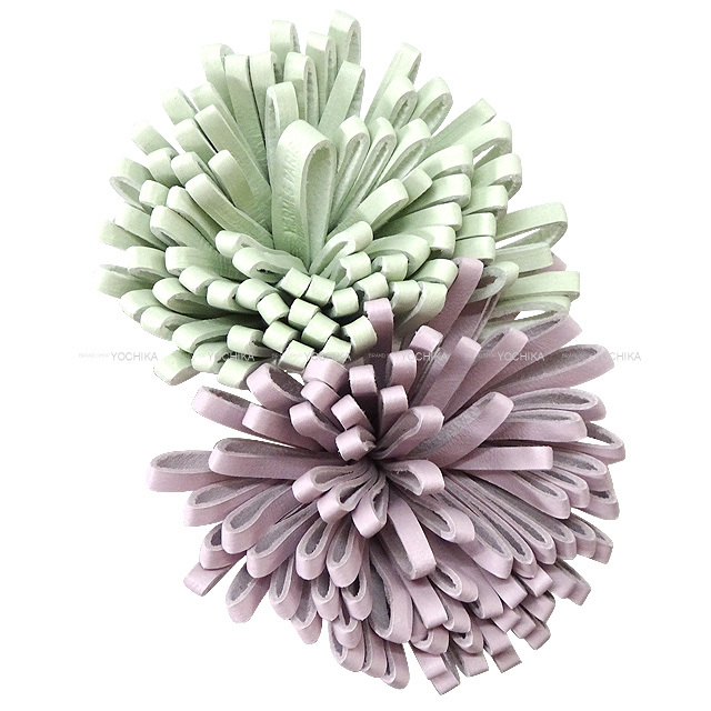 HERMES エルメス キーホルダー カルメン ウノドス モーヴペール  