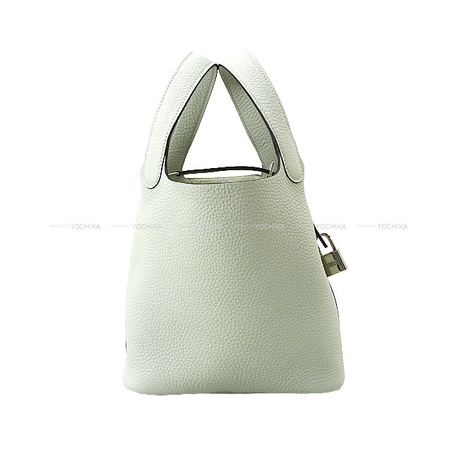 HERMES エルメス ハンドバッグ ピコタンロック 18 PM グリネヴェ 