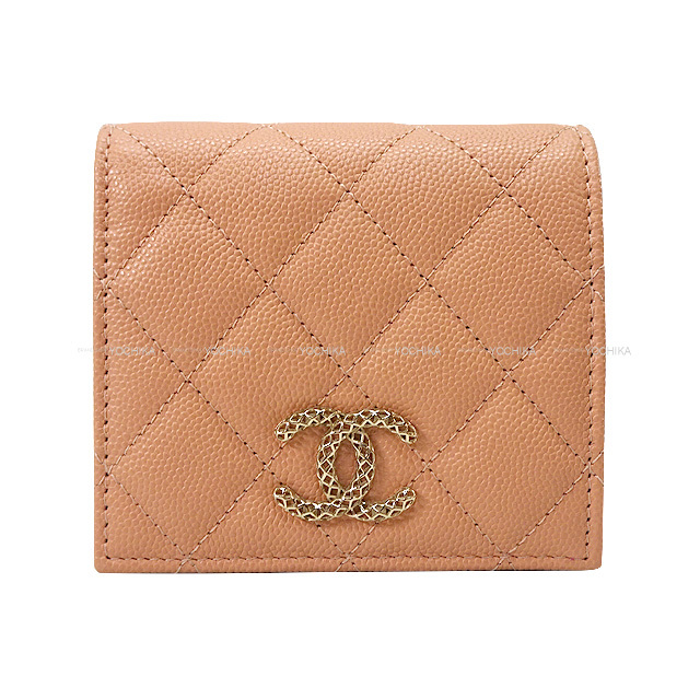 2023年 春夏 CHANEL シャネル 二つ折り財布 ココマーク スモール 