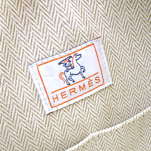 HERMES エルメス ポーチ ブリッドアブラック ガブリオル GM ビスケット  