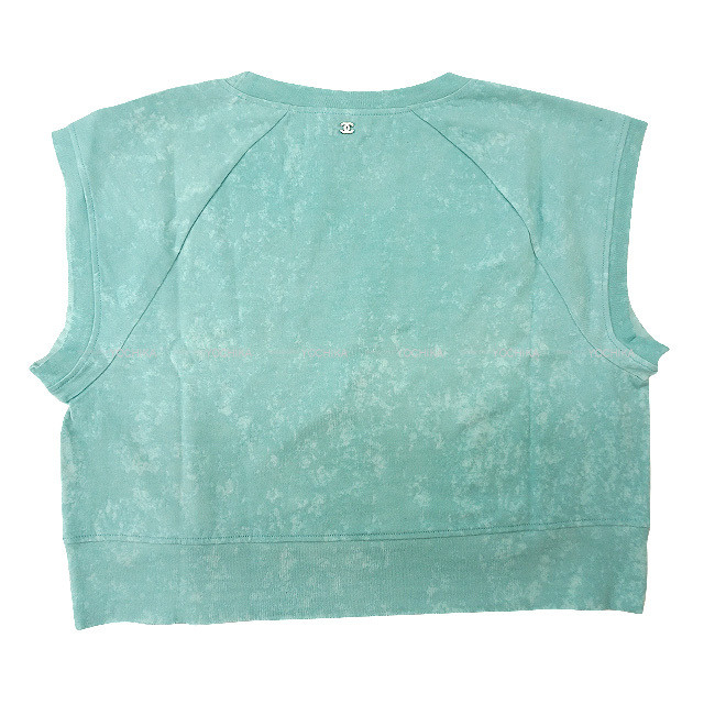 CHANEL Tシャツ　緑 stussy Chanel logo print T-Shirt S green cotton – 日本然リトテ