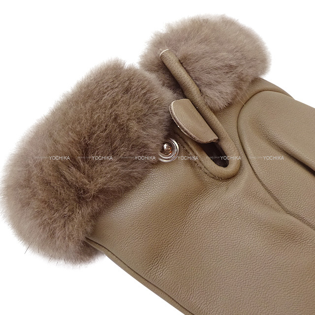 HERMES エルメス グローブ ケリー カデナ チャーム付 手袋 プリンセス  