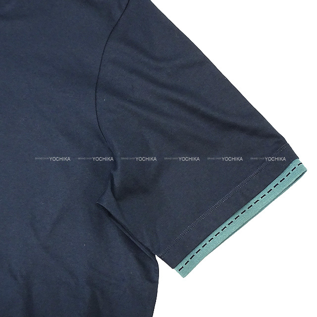 HERMES エルメス 半袖Tシャツ メンズ サドルステッチ入り
