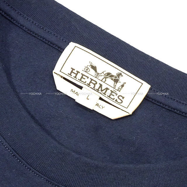 ★シンプルで使い易い★HERMES サドルステッチ Tシャツ ☆シンプルでcool☆HERMES サドルステッチ Tシャツ