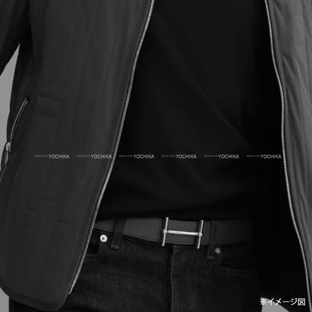 HERMES エルメス ベルト Hダンクル 32 #95 黒 (ブラック)/ゴールド